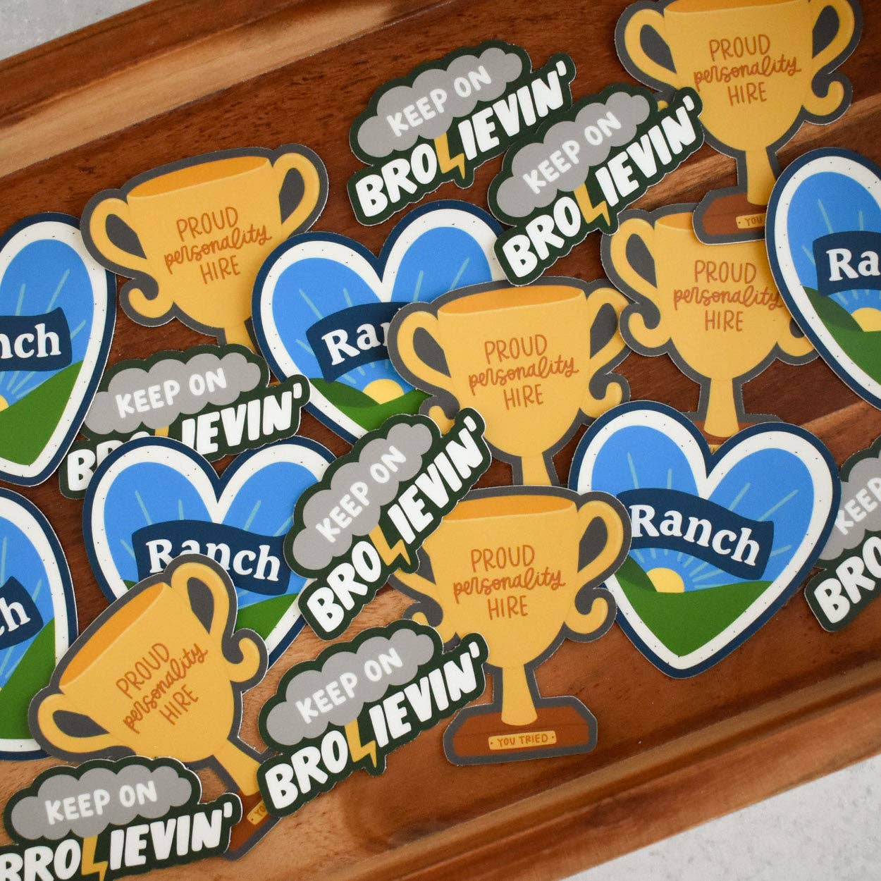 Ranch Heart Sticker