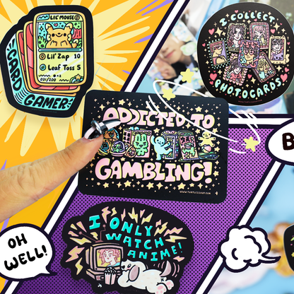I Only Watch Anime Sticker