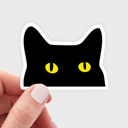 Begging Kitty Sticker