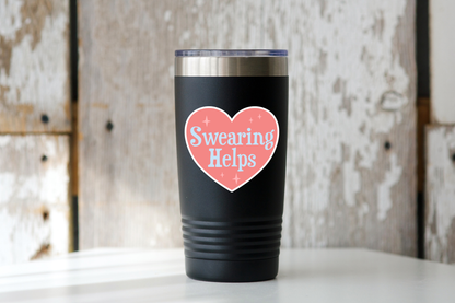 Swearing Helps Sticker