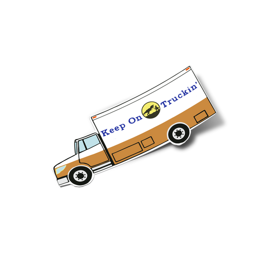 Keep On Truckin' Sticker