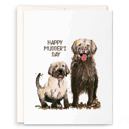 Mudder Day Dogs Card