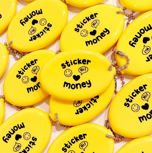 Sticker Money Coin Holder
