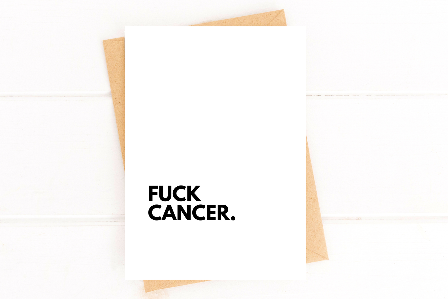 F*ck Cancer Greeting Card