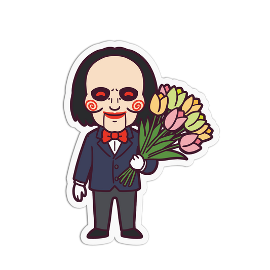 Creepy And Cute Textured Stickers