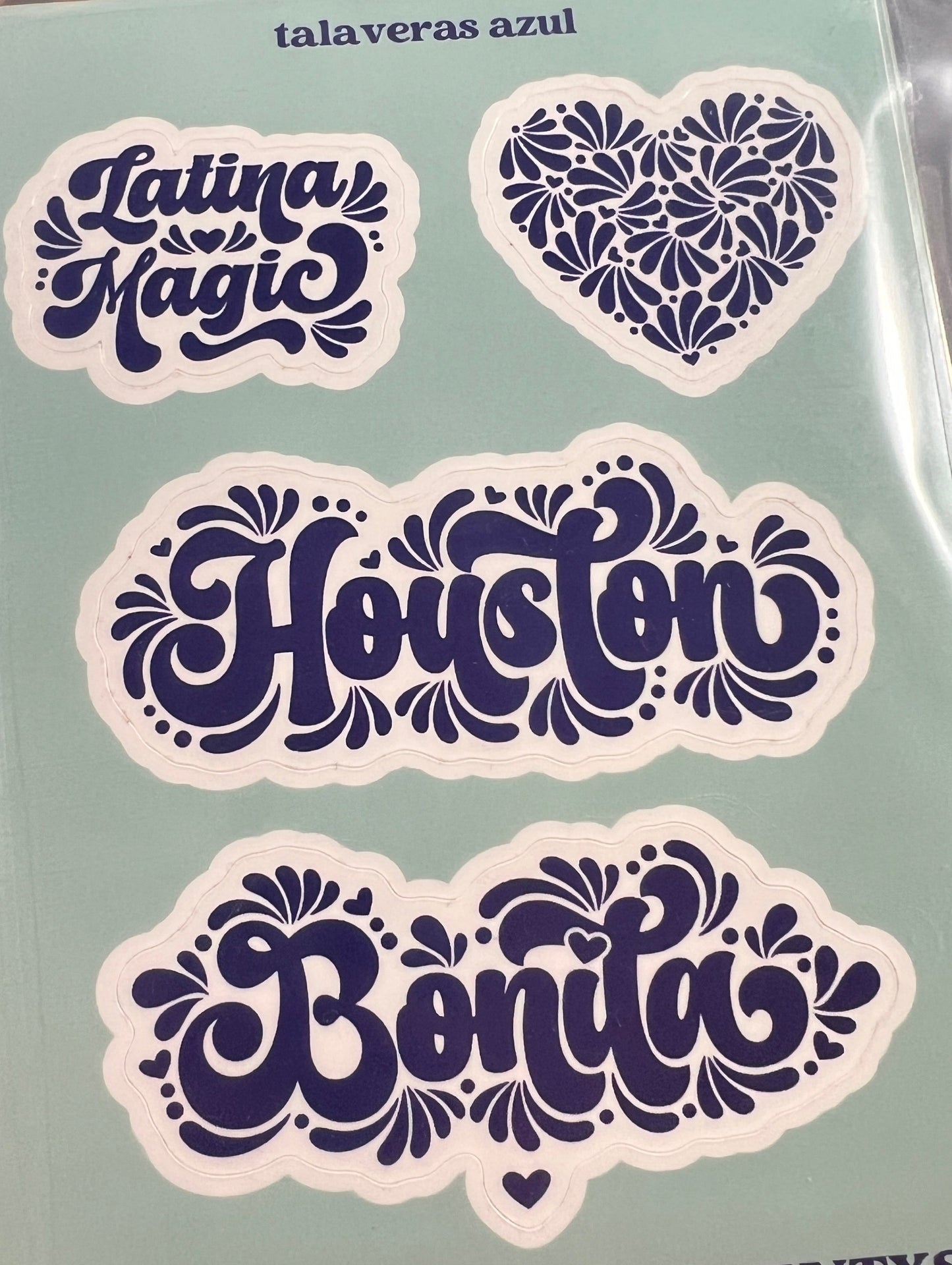 Talaveras Sticker Sheet