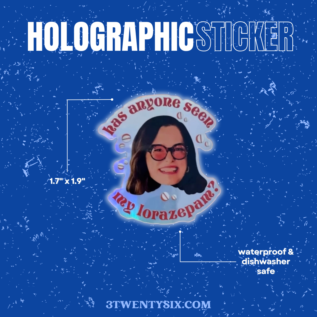 Lorazepam Sticker