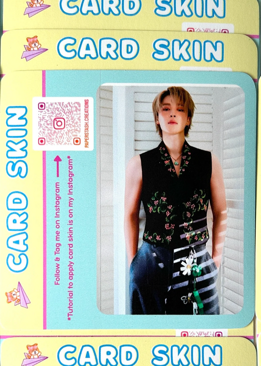 Jimin Photo Card Skin Decal