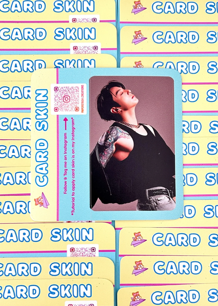 Jung Kook Photo Card Skin Decal