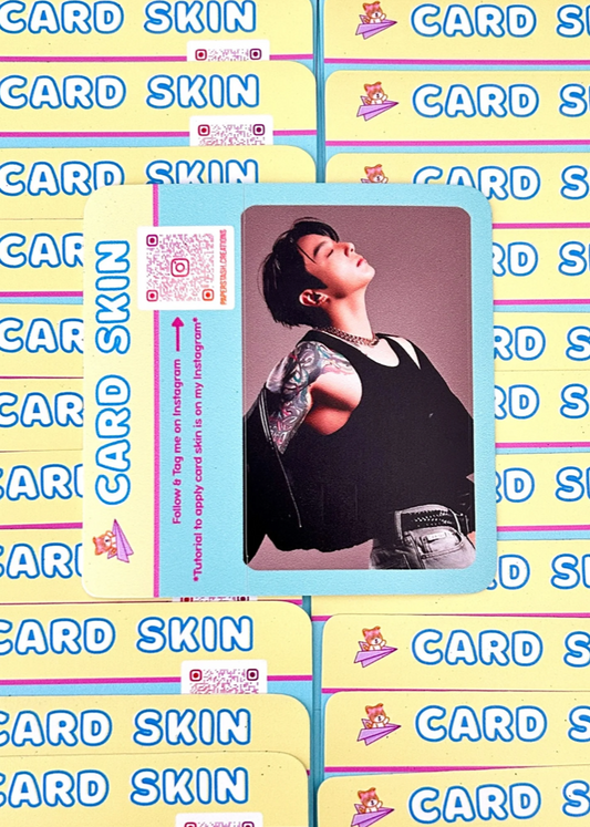 Jung Kook Photo Card Skin Decal