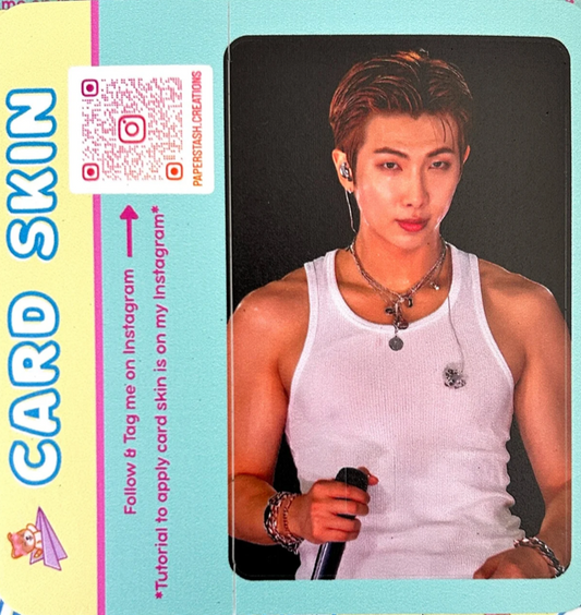 Namjoon Photo Card Skin Decal