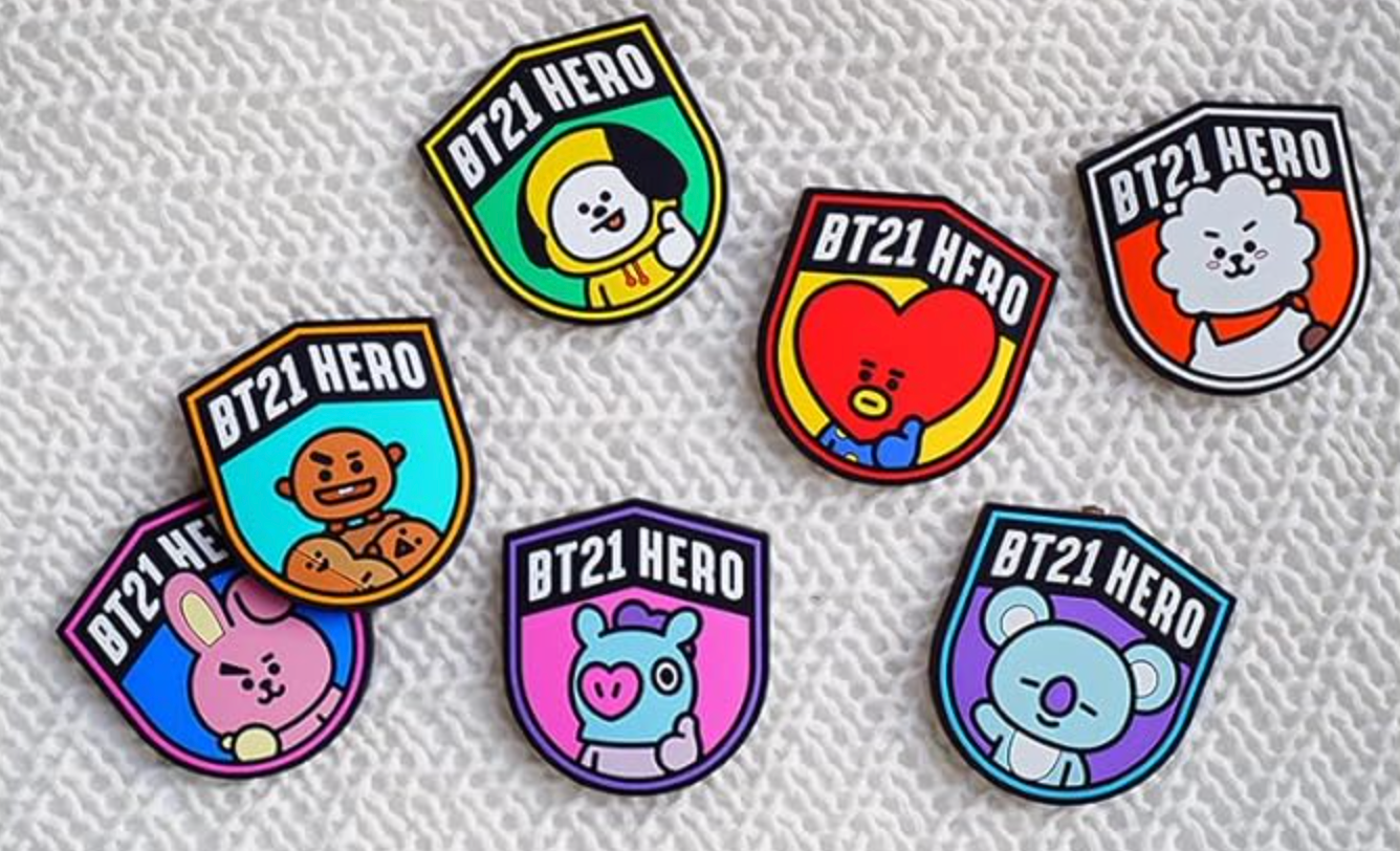 BT21© Shooky Rubber Sticker