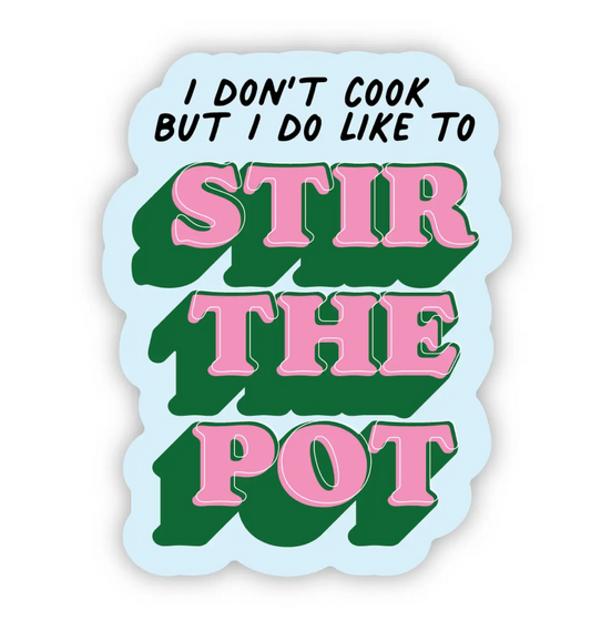 I Don't Cook Sticker