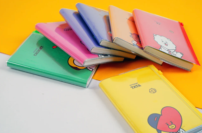 BT21© Tata PVC Cover Diary
