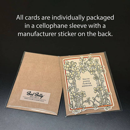 Damn Bitch, You Is Fine Greeting Card