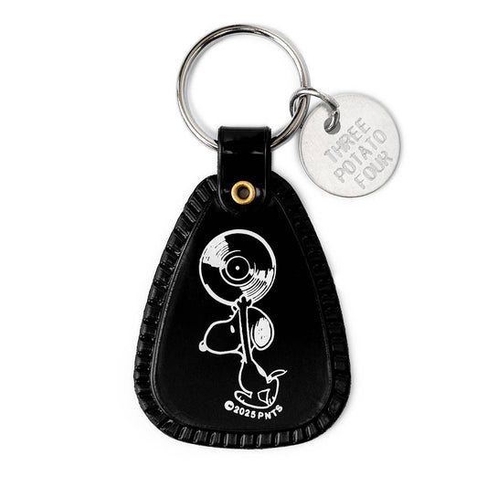 Record Saddle Keychain