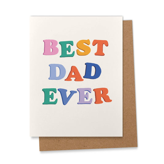 Best Dad Ever Greeting Card