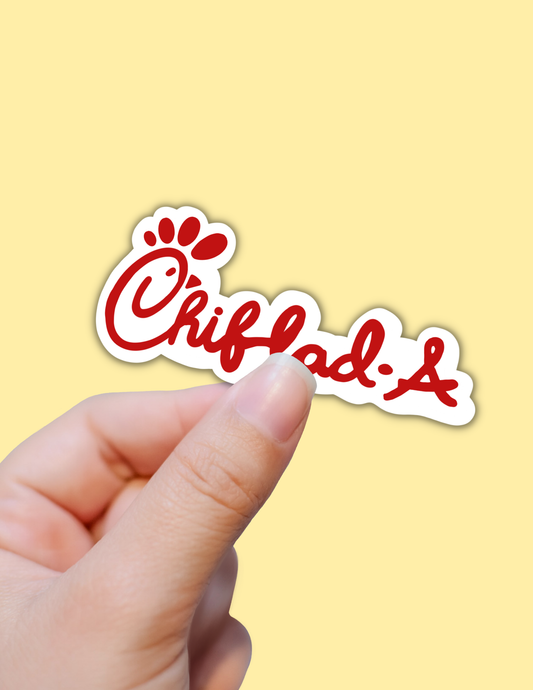 Chiflad-a Sticker