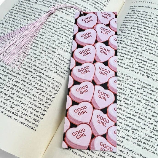 Good Girl Convo Hearts 3D Bookmark