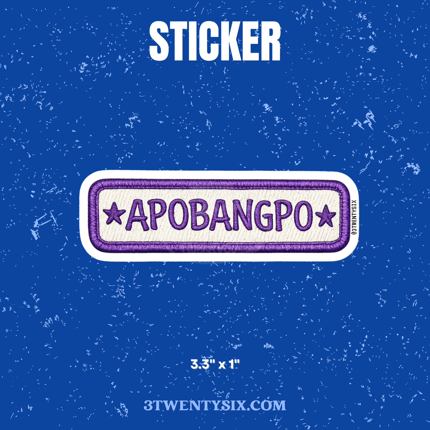 APOBANGPO Sticker