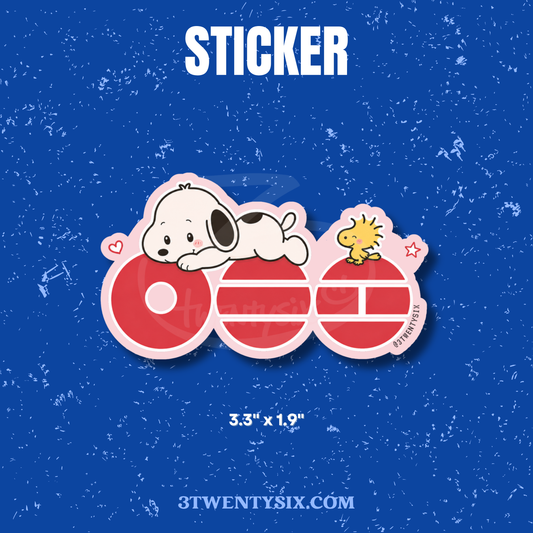 Snoopy & Woodstock Arirang