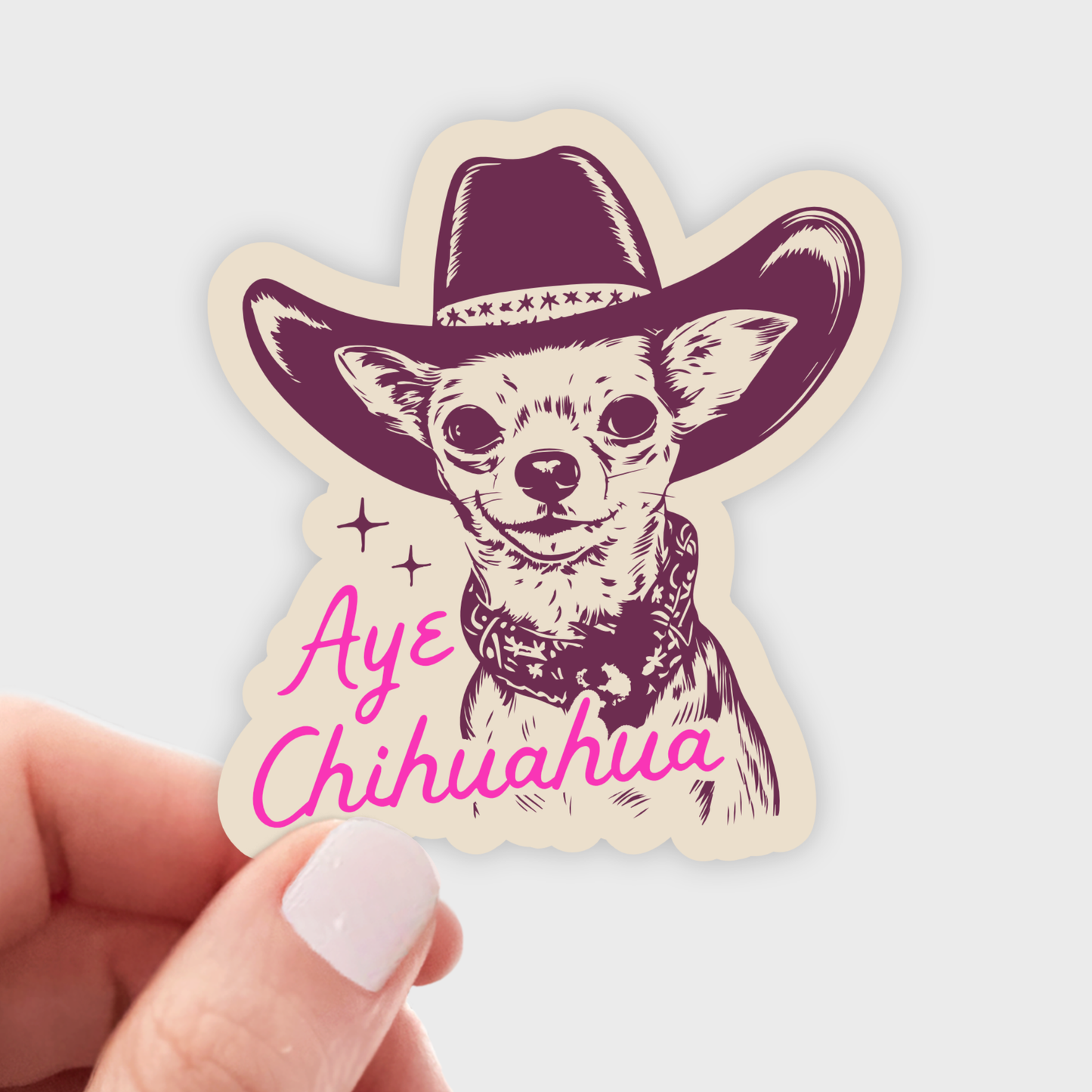 Aye Chihuahua Sticker