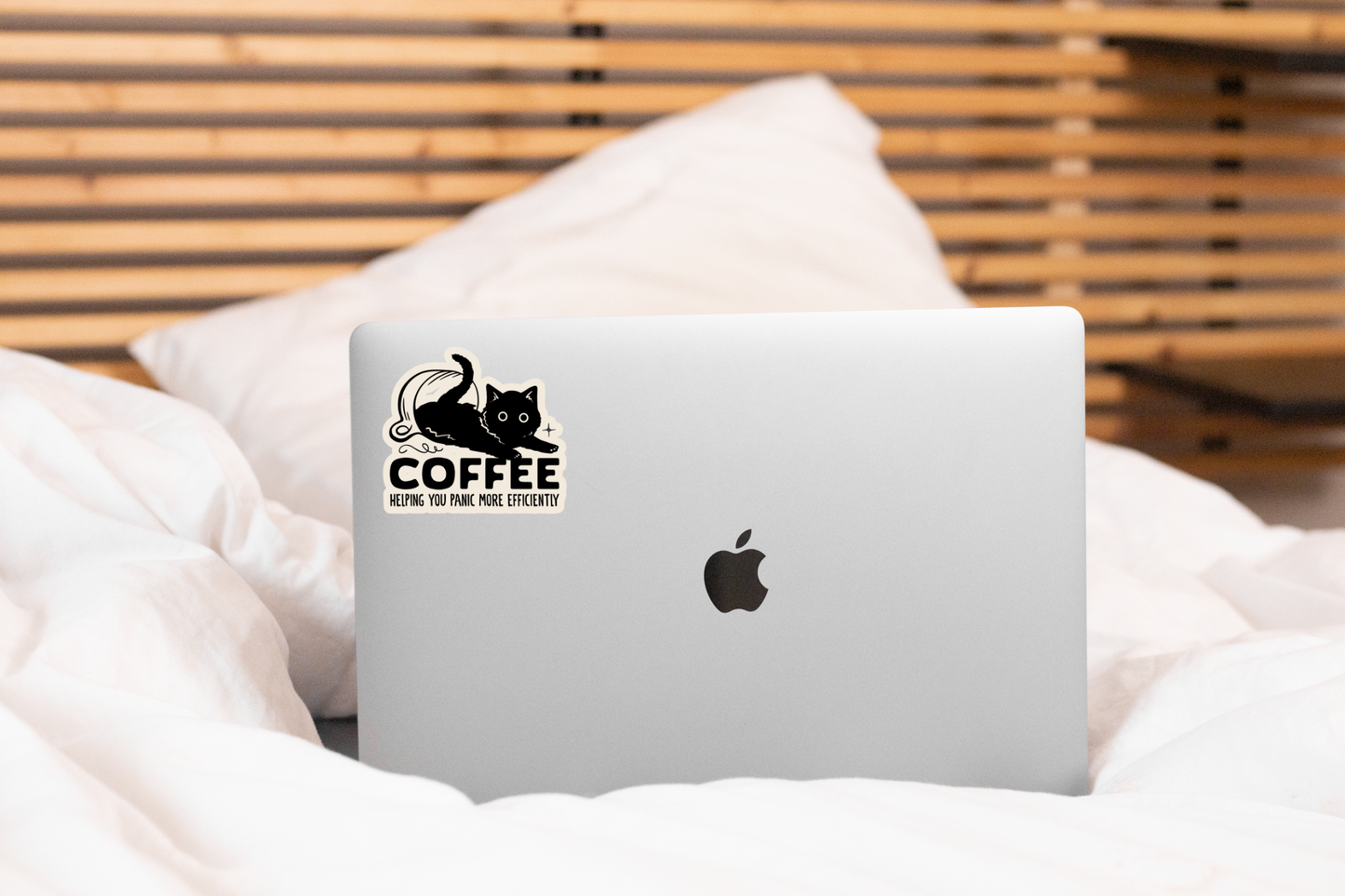 Coffee Helping Sticker