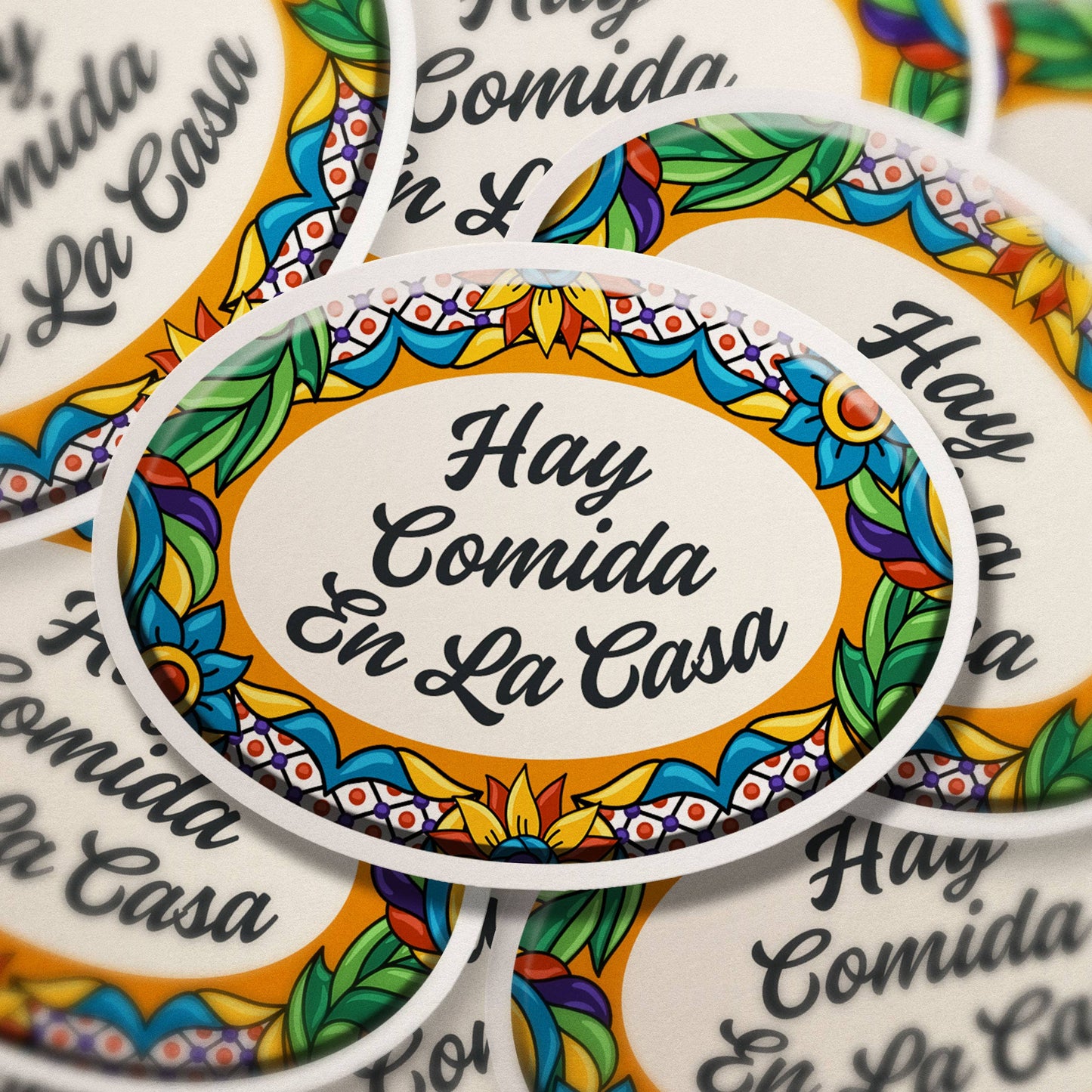 Hay Comida en la Casa Sticker