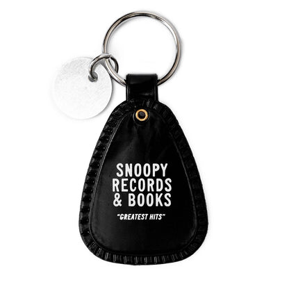 Record Saddle Keychain