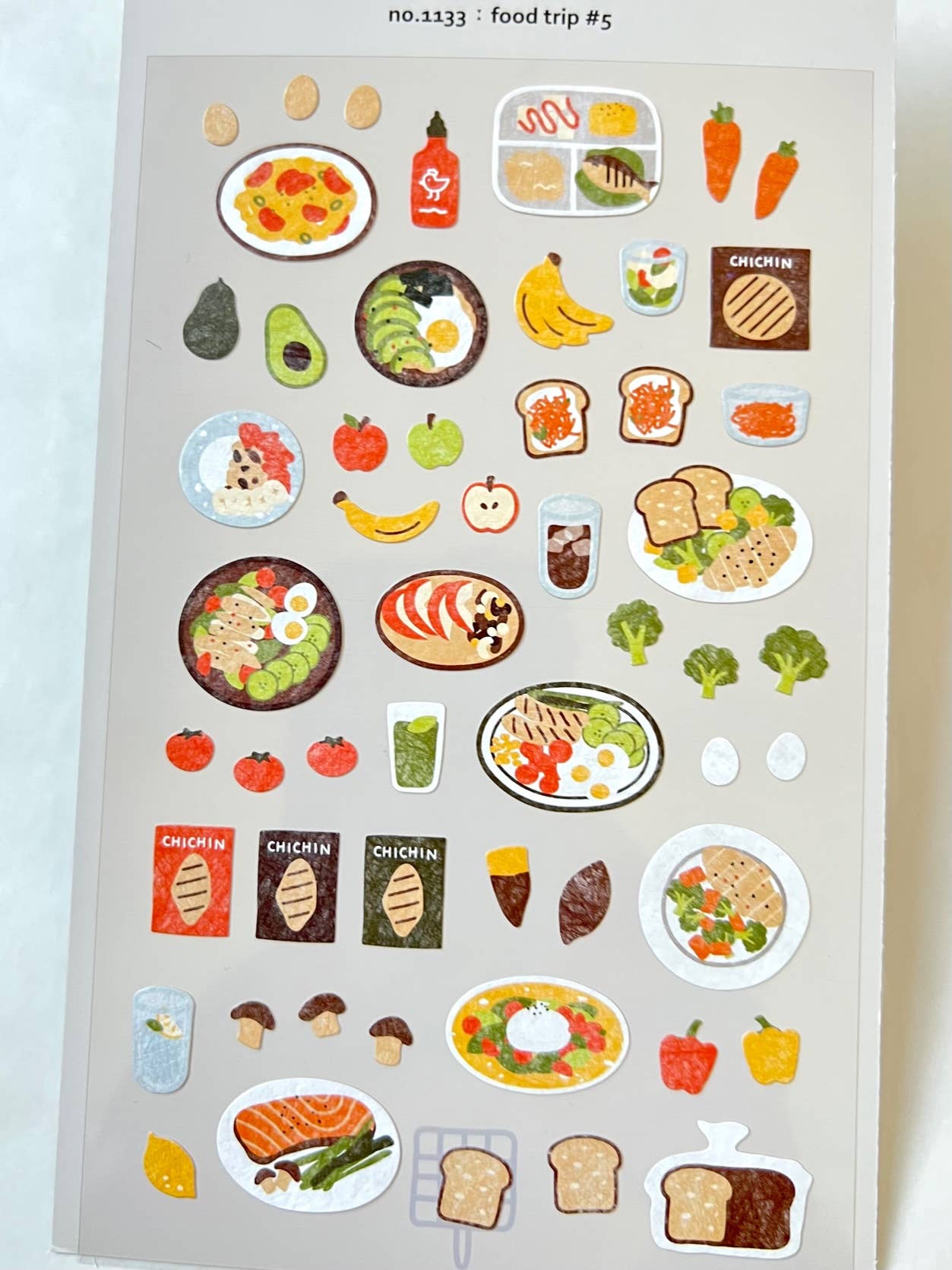 Food Trip Stickers
