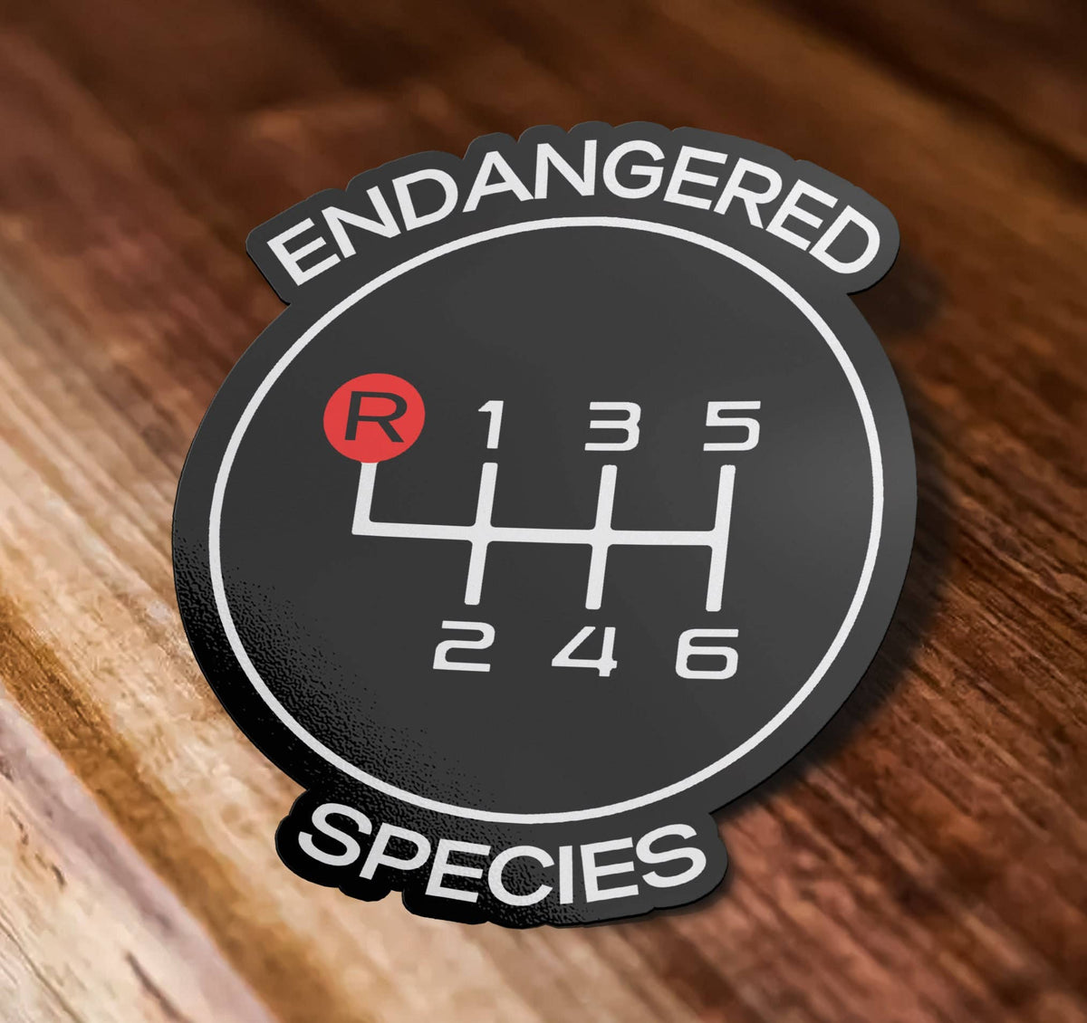 Endangered Species Sticker
