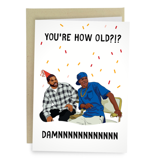 Damn HBD Card
