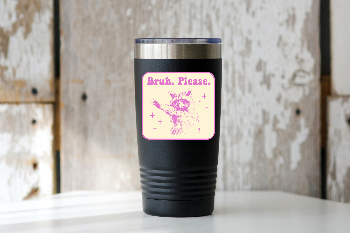 Bruh Please Sticker