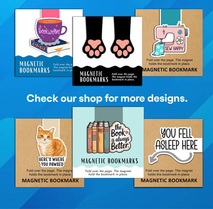 You Fell Asleep Reversible Mag. Bookmark