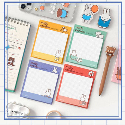 Miffy Simple Grid Sticky Note