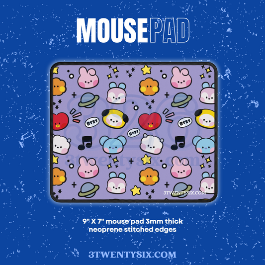 Galaxy Cuties Mouse Pad