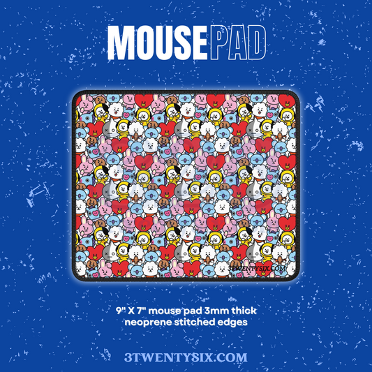 Full Squad Mouse Pad