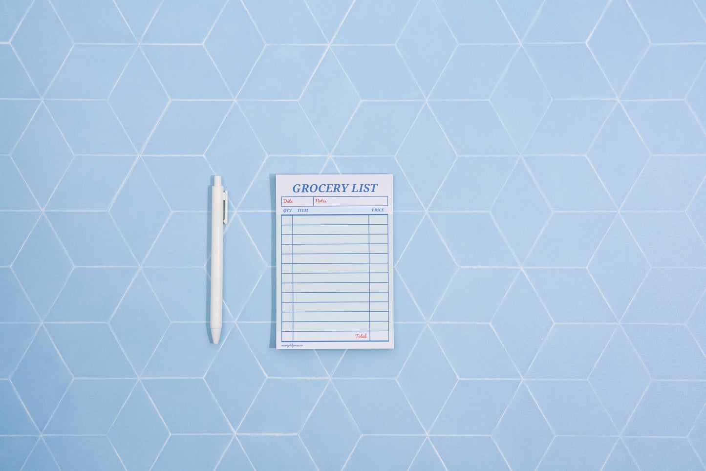 Grocery List Notepad