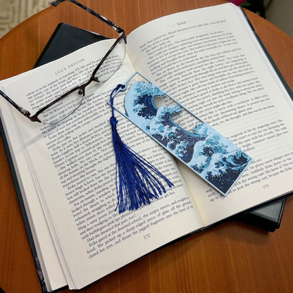 The Great Wave 3D Bookmark