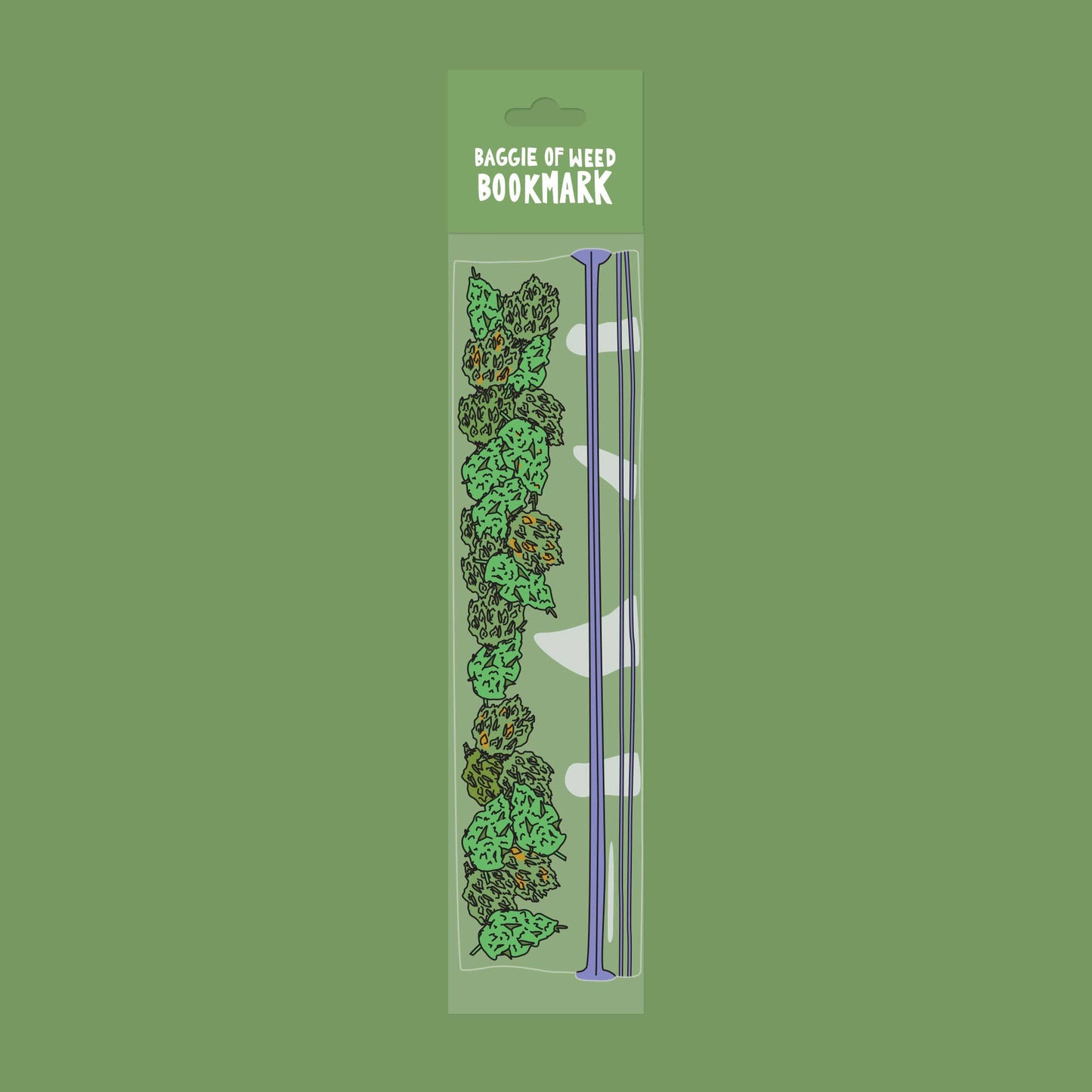 Baggie of Weed Bookmark