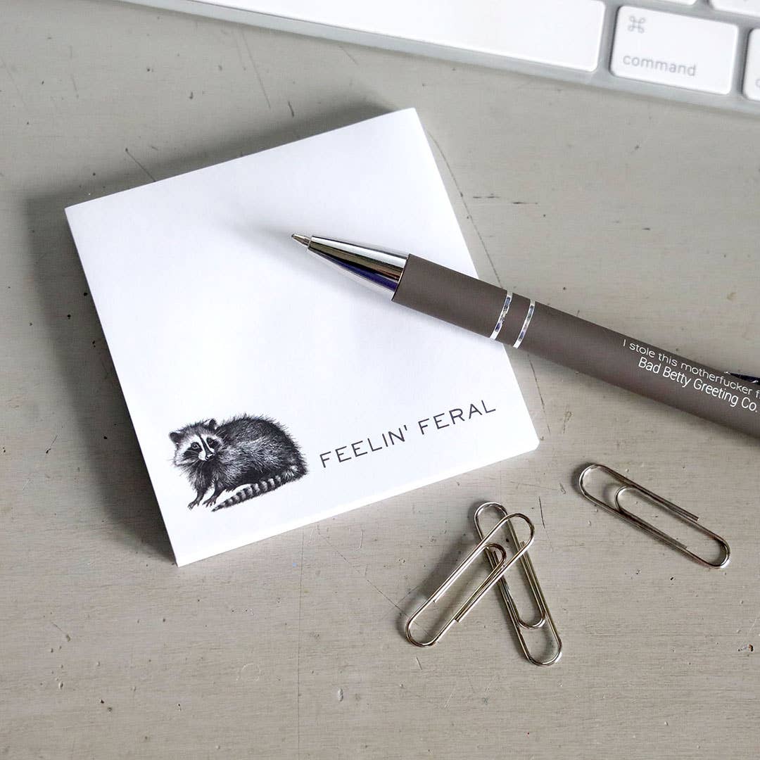 Feelin' Feral Sticky Note