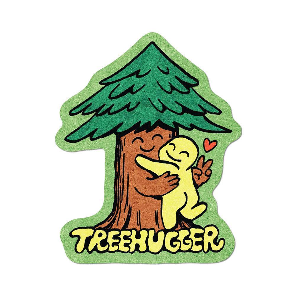 Tree Hugger Sticker