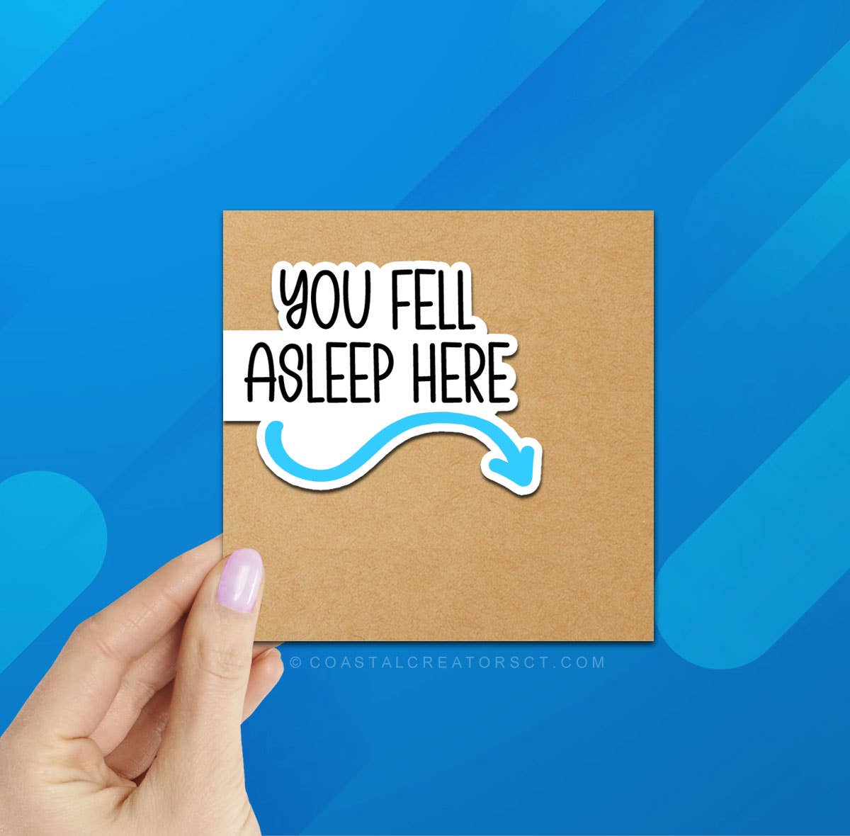 You Fell Asleep Reversible Mag. Bookmark