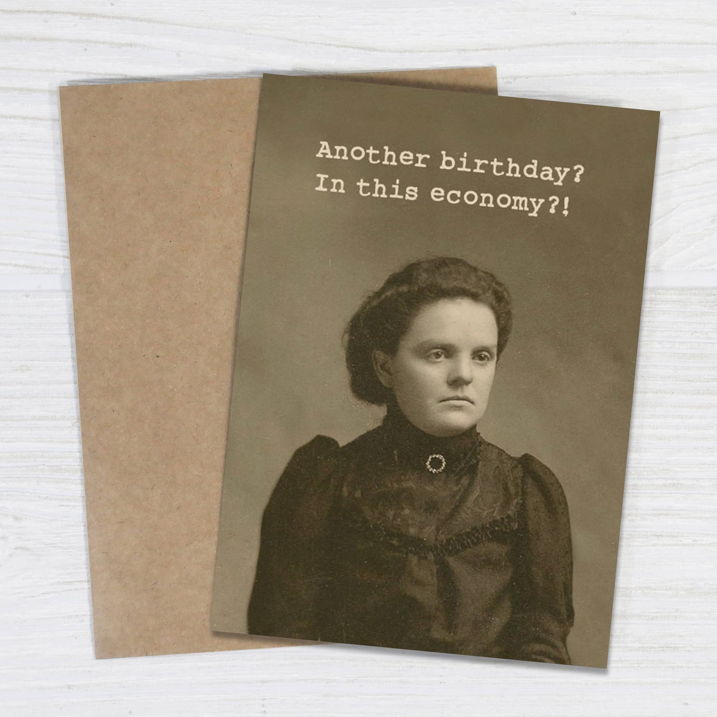 Another Birthday,In This Economy?! BD Card