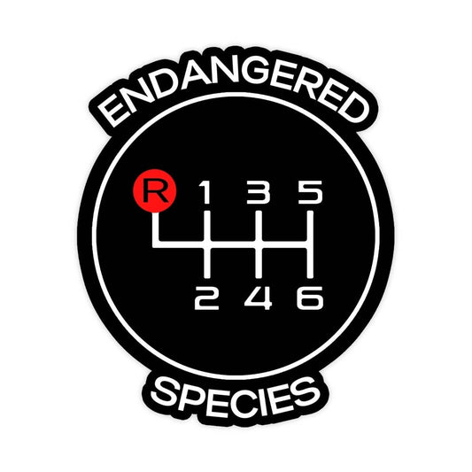 Endangered Species Sticker