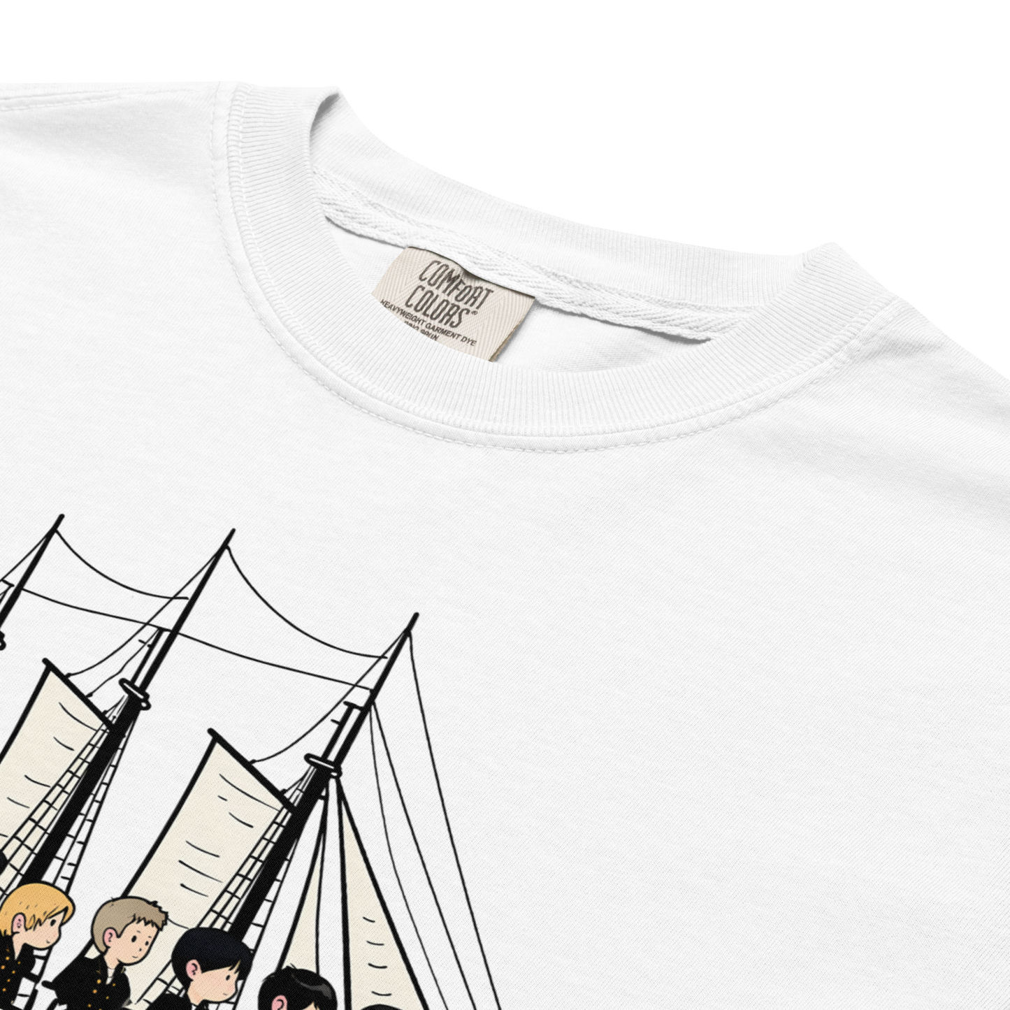 7 Men on a Boat Tee