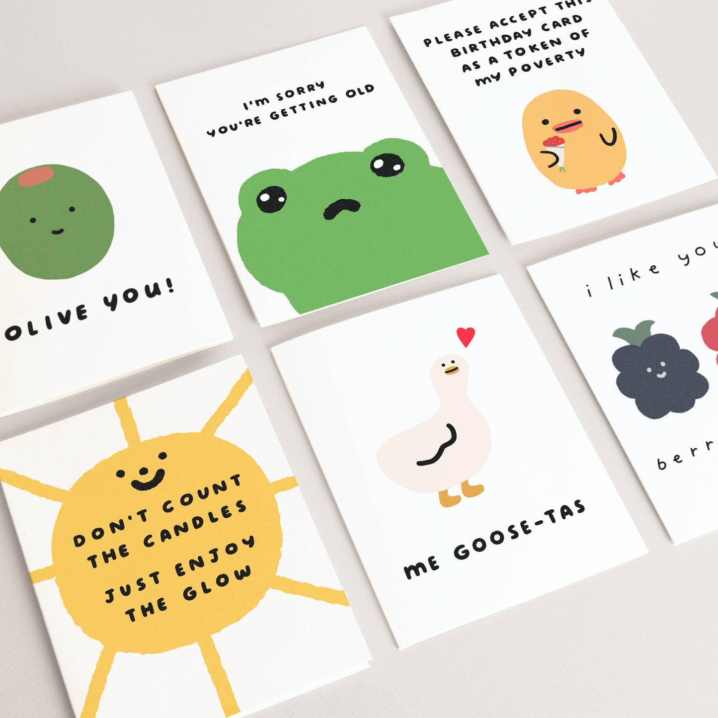 Cute Goose Me Goose tas Card