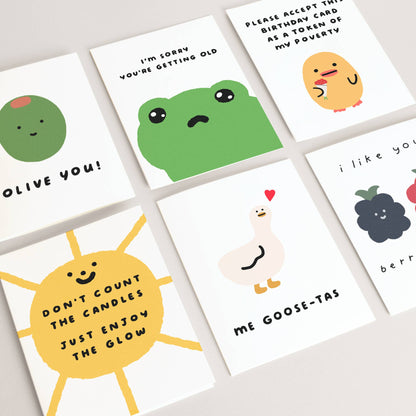 Cute Goose Me Goose tas Card