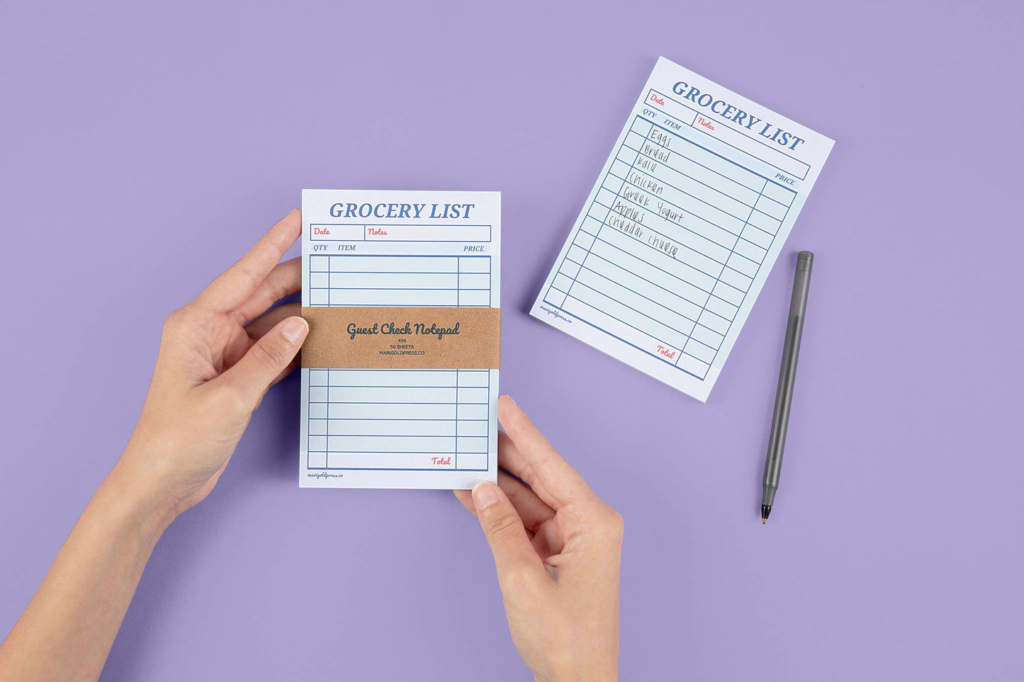 Grocery List Notepad