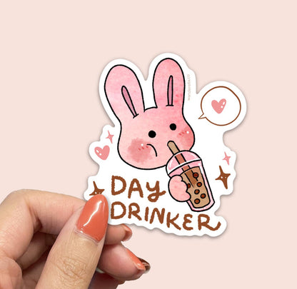 Day Drinker Sticker
